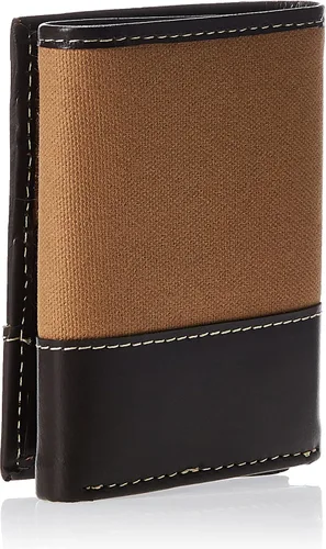 Miniatura 2 de Timberland Mens Two-Tone Piel Auténtica TrifoldCartera
