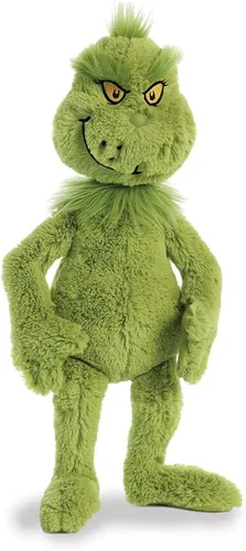 Miniatura 2 de Aurora® Whimsical Dr. Seuss™ Grinch Stuffed Animal - Muñeco de Peluche Oficialmente Licenciado para Juego Imaginativo - Perfecto para Niños