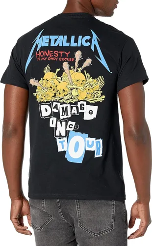 Miniatura 2 de Metallica Camiseta Damage Inc Tour para hombre, Negro