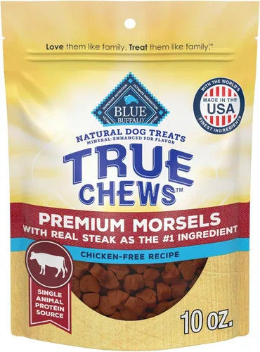 Miniatura 10 de Blue Buffalo True Chews - Mordiscos Premium Naturales para Perros, Receta de Pollo, Bolsa de 11 onzas