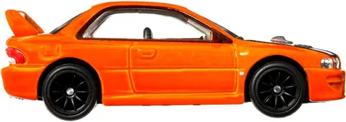 Miniatura 3 de Hot Wheels Vehículos de leyendas del circuito cultural del automóvil para niños de 3 años en adelante, Subaru WRX Sti 22B, colección prémium