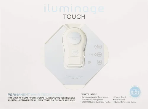 Miniatura 7 de iluminage. Dispositivo de reducción de cabello permanente Touch at Home (FDA-Cleared IPL - Todos los colores de piel)