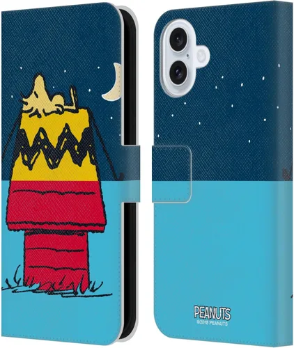 Miniatura 49 de Head Case Designs Funda de piel con licencia oficial de Peanuts Snoopy & Woodstock Balloon Halfs and Laughs para Apple iPhone 7/8/SE 2020 y 2022