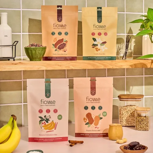 Miniatura 8 de Fiome Fiber Bites - Suplemento diario de fibra de 0.18 oz - Apoya la regularidad, la digestión y la salud intestinal - Todos los ingredientes