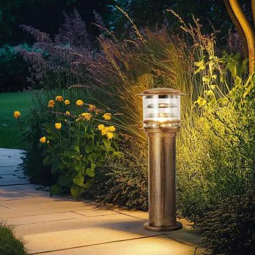 SLAWA Tapas de poste al aire libre, luces de aluminio para caminos de paisaje, con pantalla acrílica, impermeable, columna, pilar, cerca, cubierta,