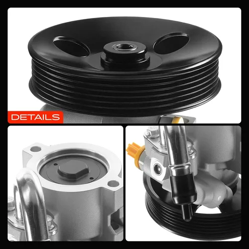 Miniatura 9 de A-Premium Bomba de dirección asistida, con polea, compatible con Chevrolet Aveo 2008-2017, Aveo5 2007-2008 y Pontiac G3 2007-2008, Wave 2008, Wave5