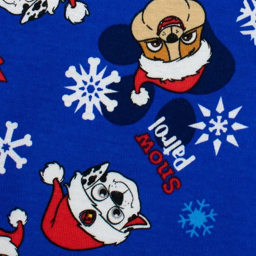 Miniatura 5 de Paw Patrol Pijama de Navidad para niños, Azul, Rojo