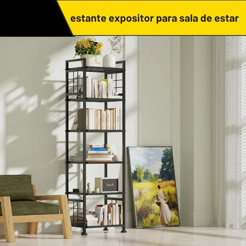 Miniatura 4 de GIOTORENT Estante de almacenamiento vertical de 6 niveles para organizadores y almacenamiento de baño y organización de cuarto de lavandería, unidad
