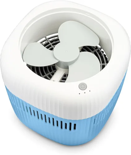 Miniatura 2 de Crane Humidificador evaporativo, filtro de mecha, tanque apto para lavavajillas, luz UV, sin polvo blanco, silencioso, dormitorio, guardería, tanque