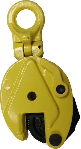 Miniatura 2 de Abrazadera de elevación de placa vertical industrial Acero Elija el tamaño (0.8T 1,732 lb WLL)
