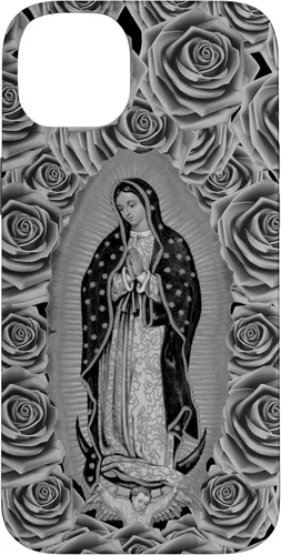 Miniatura 15 de Funda para iPhone 14 Pro Max Our Lady Virgen De Guadalupe Virgen María Floral