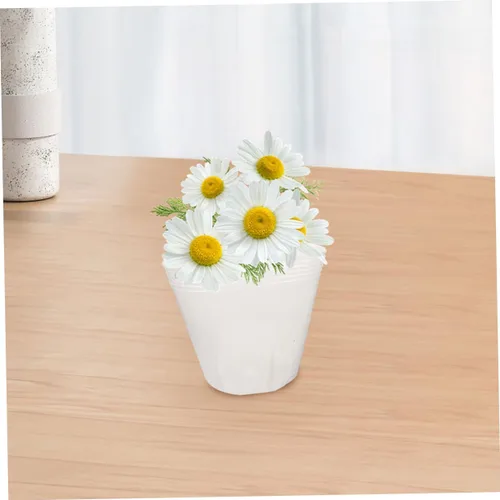 Miniatura 5 de BESPORTBLE 10 piezas de plástico transparente para macetas de interior y exterior, cestas de repuesto para plantas de jardín de 6.10 x 5.51 x 5.51