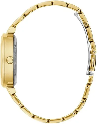 Miniatura 5 de GUESS US Womens Gold-Tone Transparent Analog Watch