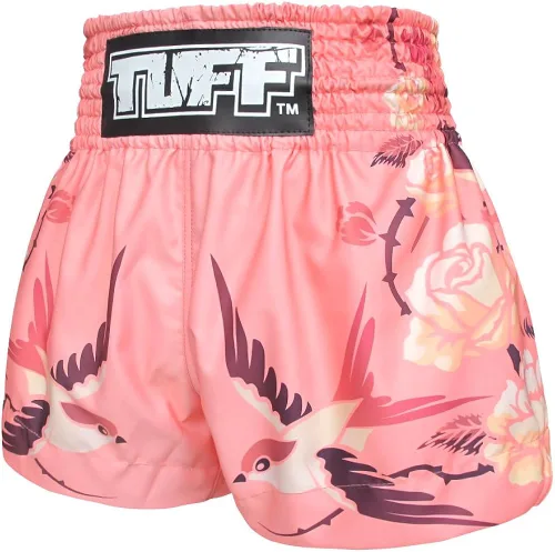 Miniatura 2 de Tuff Sport Pantalones cortos de boxeo Muay Thai para mujeres y niñas, entrenamiento de artes marciales, ropa de gimnasio