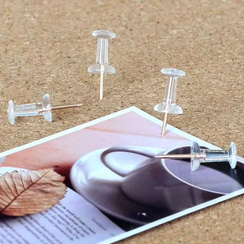 Miniatura 6 de Clips para carpetas de papel con caja para suministros de oficina, escuela y hogar (oro rosa)