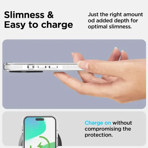 Miniatura 373 de AICase Funda protectora para iPhone 16 compatible con iPhone 16, delgada, ligera, transparente [no amarillenta] Diseño vibrante