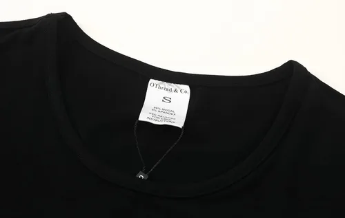 Miniatura 5 de OThread & Co. Camiseta de manga larga para mujer, cómoda con agujero para el pulgar, capa elástica básica