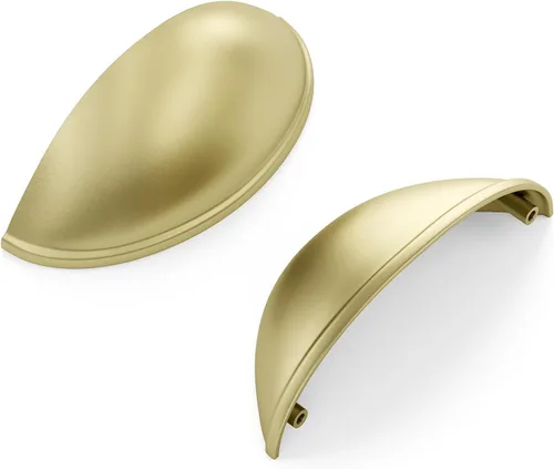 Miniatura 8 de goldenwarm Jaladeras de latón para gabinetes y cajones de cocina LS0313BB76 Jaladeras sólidas para cajones y gabinetes de cocina, 3 pulgadas
