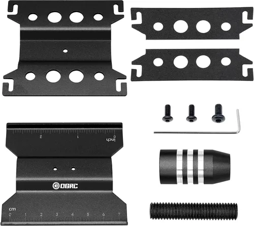 Miniatura 2 de Soporte de trabajo RC Estación de trabajo para reparación de automóvil a control remoto para SCX24 TRX4M FCX24 escala 1/16 1/18 1/24 RC Truck Negro