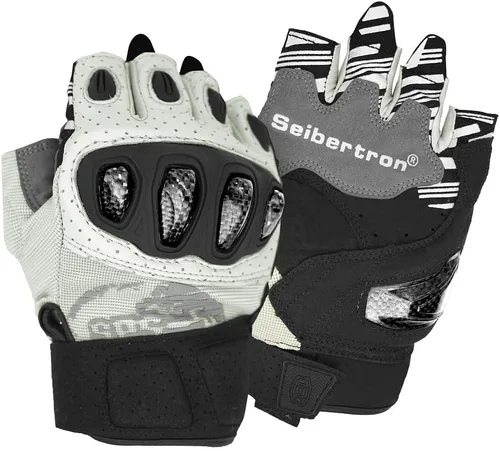 Miniatura 21 de Seibertron SPS Series - Guantes para motocicleta con pantalla táctil, para motocross, BMX, ATV, MTB, ciclismo, completo o medio dedo, para adultos
