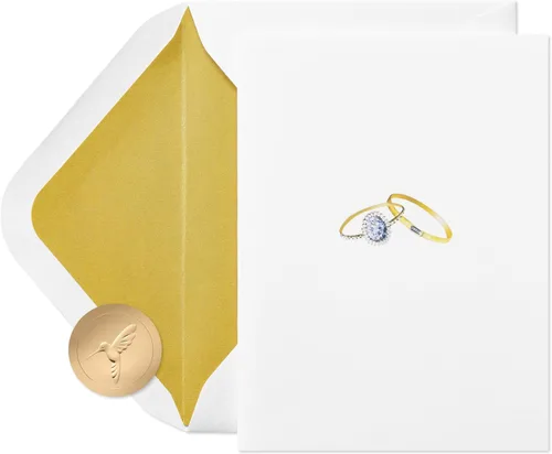 Papyrus Tarjeta de boda (Warmest Wedding Felicitations)