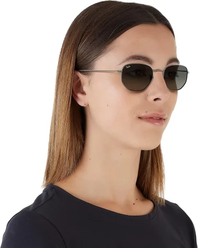 Miniatura 6 de Ray-Ban Rb3548n Gafas de sol fotocromáticas hexagonales con lente plana evolucionan