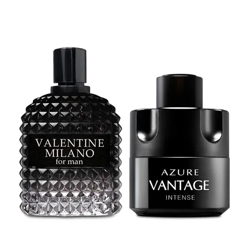 Miniatura 30 de AFLUXE Azura Noir Colonia para hombre, perfume picante amaderado, 3.4 fl oz, fragancia de larga duración con cítricos frescos y vetiver, uso diario