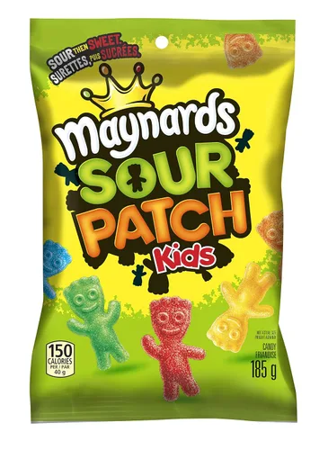 Miniatura 3 de Maynards Sour Patch Kids, 6.5 onzas, 9 unidades, importado de Canadá