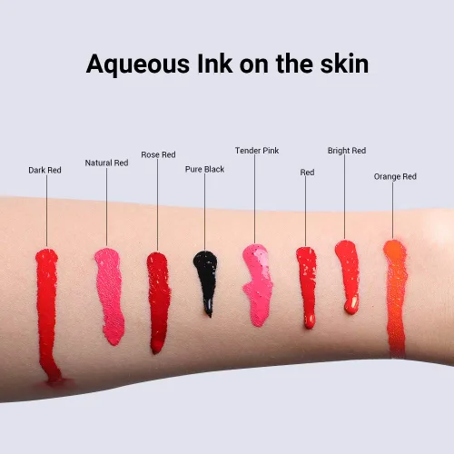 Miniatura 2 de Charme Princesse Pigmento de maquillaje de tinta permanente 0.5 fl oz Color negro puro tatuaje tinta suministros de maquillaje para cejas sombreado