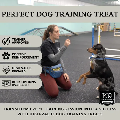 Miniatura 3 de K9 Connoisseur Golosinas de pulmón de res para perros de entrenamiento, todo natural y magro, hecho en Estados Unidos, ingrediente único, golosinas