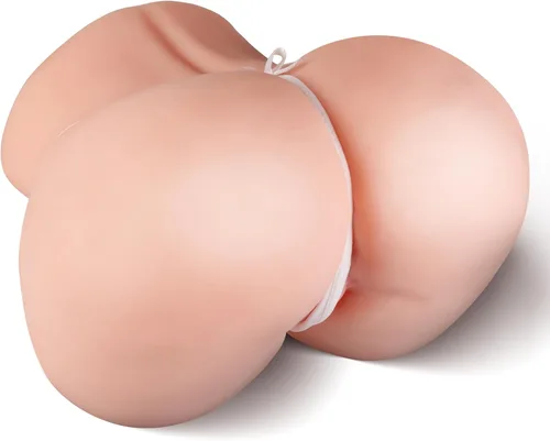 Muñeca Sexual BBW de 18.4 Lb, Juguetes Sexuales Masculinos, Torso de Muñecas Sexuales de Tamaño Real con Culo Grande con Canales Duales de Placer