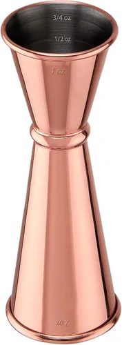 Miniatura 13 de Medidor para barman, Briout Jigger doble de cóctel japonés de primera calidad, acero inoxidable grado alimenticio 304, 2 OZ 1 OZ con mediciones