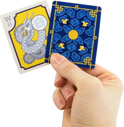 Miniatura 4 de Juego de cartas American Mahjong Juego clásico de azulejos chinos en forma de naipes Baraja de 156 cartas para juego chino y occidental