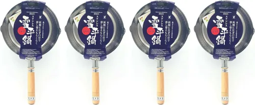 Miniatura 10 de Olla japonesa Yukihira de acero inoxidable de 7.9 in, 2.2 cuartos de galón, fabricada en Japón, 1 paquete