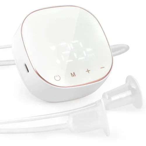 Miniatura 4 de Corrector eléctrico de pezones para pezones planos o invertidos, extractor de pezones recargable hundidos y tímidos pezones 6 cubiertas correctoras