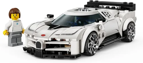 Miniatura 5 de LEGO Speed Champions Bugatti Centodieci Hyper Sports Car Toy – Kit de modelo y juguete de simulación para niños y niñas, a partir de 9 años – Kit