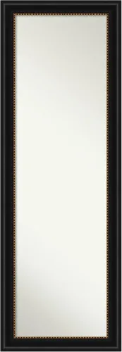 Miniatura 13 de Amanti Art Espejo negro de longitud completa para puerta, 53 x 19 pulgadas, espejo de pared alto negro abadía de longitud completa, montado