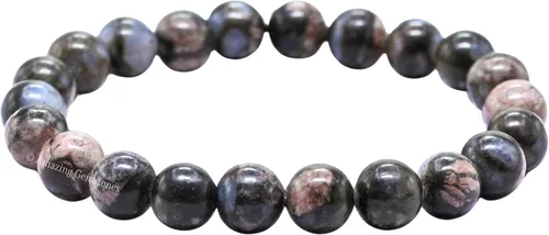 Miniatura 797 de Amazing Gemstone Pulsera de cristal para mujeres y hombres, pulsera de cristal curativo de protección, pulsera elástica con cuentas de piedras