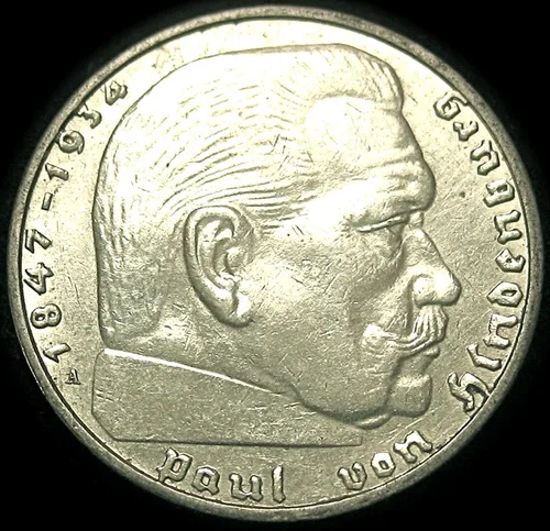 Miniatura 2 de Plata 1936-1939 2 Reichsmark Vendedor Varios Grados