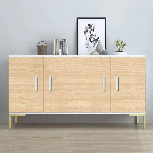 Miniatura 2 de MS magic Papel tapiz de grano de madera, 17.7 x 118 pulgadas, panel de película autoadhesivo con textura de madera sintética, papel tapiz de vinilo