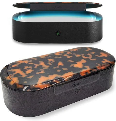 Sonix Beyond - Caja desinfectante UV+O3 y cargador universal UV y desinfectante de ozono para teléfono, máscara, cepillo de maquillaje, herramienta