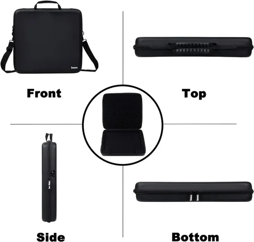 Miniatura 5 de Bolsa de transporte para controlador MIDI Banworks de poliuretano con carcasa rígida, ajuste personalizado para Ableton Push 3