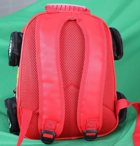 Miniatura 5 de Mochila impermeable para niños pequeños y niñas de dibujos animados de jardín de infantes con bocadillos para niños de 3 a 5 años Rojo1 S Viajar