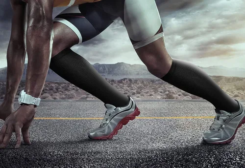 Miniatura 2 de QUXIANG Calcetines de compresión de cobre para mujer y hombre (8 pares) Lo mejor para correr atletismo ciclismo 15-20 mmHg, Cobre