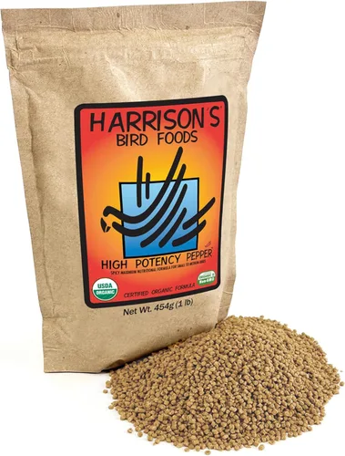 Miniatura 13 de Harrison's Bird Foods Fórmula fina de alta potencia, orgánica certificada, sin OMG para aves pequeñas a medianas, pellets de grado humano para muda