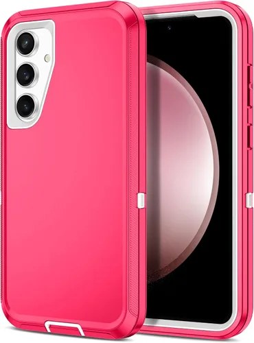 Miniatura 29 de I-HONVA para Samsung Galaxy S21 FE 5G, Funda Resistente a Golpes, Polvo y Caídas de 3 Capas, Protección Completa del Cuerpo