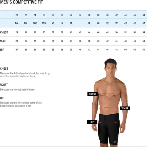 Miniatura 4 de Speedo Men's Swimsuit Square Leg Poly Mesh Training Suit