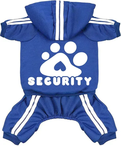 Miniatura 13 de Sudadera de seguridad con capucha para perros de 4 patas - Mono con sudadera - Sudaderas - Ropa suave y cálida para perros - Suéter con capucha