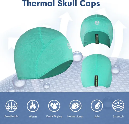 Miniatura 36 de EMPIRELION Casco térmico para niños, diseño de calavera, ligero, para deportes juveniles, para correr, para niños, niñas y niños