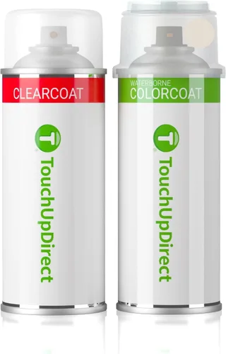 Miniatura 271 de TouchUpDirect NH-578 Taffeta White compatible con Pintura de retoque Honda Exact Match en aerosol - Kit esencial Tafetán Blanco